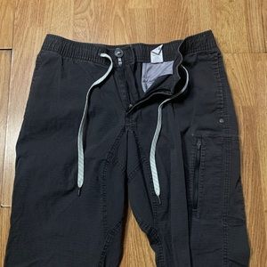 Vuori Ripstop Pants Mens Size Medium Gray Hiking Hunting Drawstring